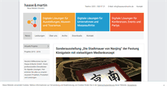 Desktop Screenshot of haaseundmartin.de